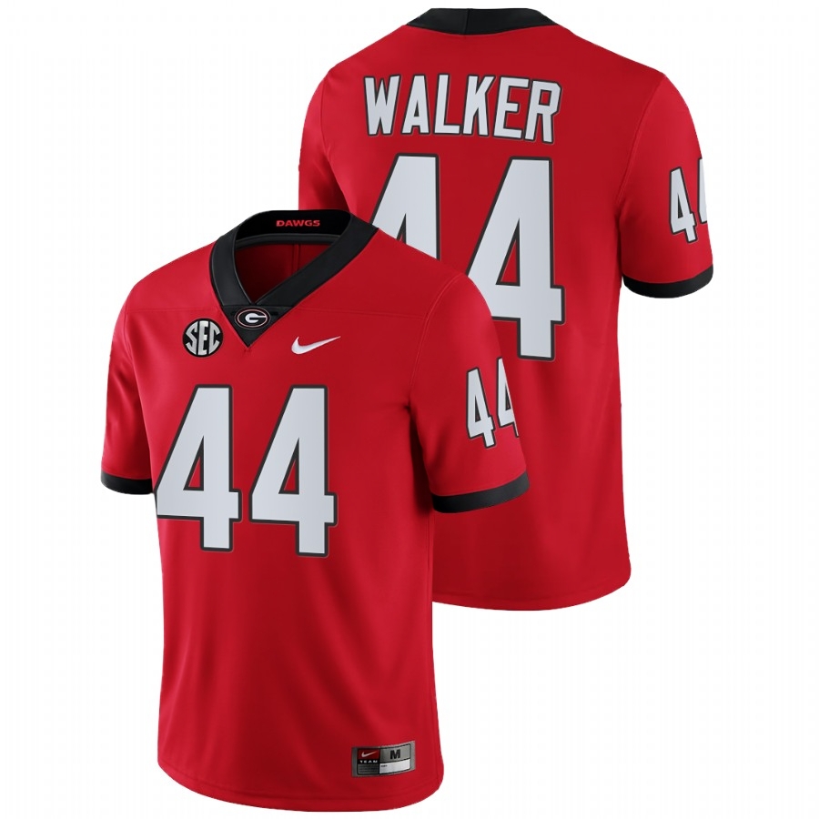 Men Georgia Bulldogs #44 Travon Walker White Game College Football Jersey  356129-716 - Travon Walker Jersey 